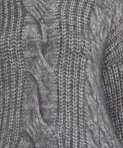 PUP20 Jessica Knit Sweater - Grey Clothing