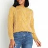 PUP20 Jessica Knit Sweater - Mustard Clothing