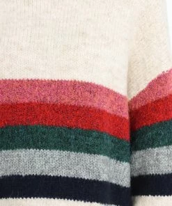 PUP50 Keelee Knit Sweater - Beige Stripe