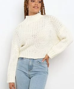 PUP14 Kennedy Knit Sweater - White