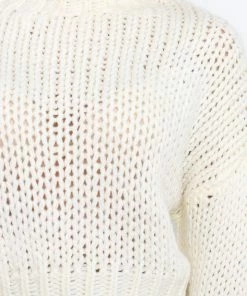 PUP14 Kennedy Knit Sweater - White