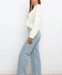 PUP14 Kennedy Knit Sweater - White