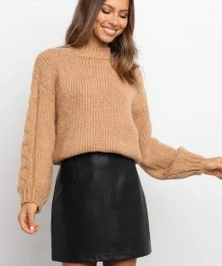 PUP14 Kenzo Knit Sweater - Camel