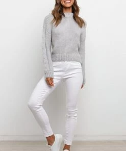 PUP14 Clothing Kenzo Knit Sweater - Grey