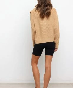 PUP14 Kerry Knit Sweater - Camel