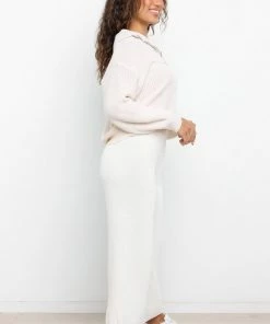 PUP14 Kerry Knit Sweater - Cream Clothing