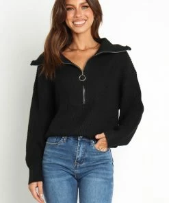 PUP14 Kerry Knit Sweater - Black