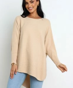 PUP4 Kew Knit Sweater - Beige Bump Friendly