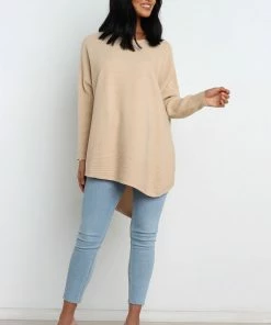 PUP4 Kew Knit Sweater - Beige Bump Friendly