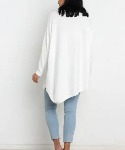 PUP4 Kew Knit Sweater - White For The Bride