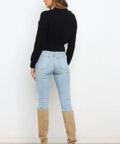 PUP14 Koreen Knit Sweater - Black Clothing