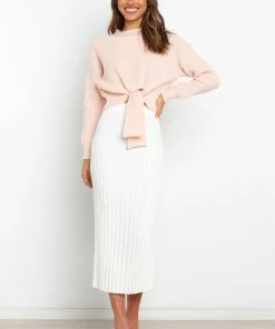 PUP14 Koreen Knit Sweater - Blush