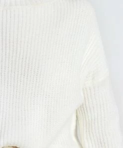 PUP14 Koreen Knit Sweater - White