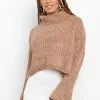 PUP14 Kory Knit Sweater - Mocha
