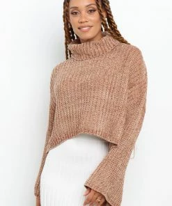 PUP14 Kory Knit Sweater - Mocha
