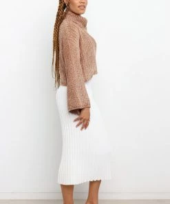 PUP14 Kory Knit Sweater - Mocha