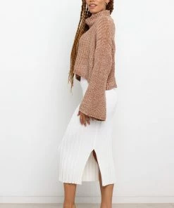 PUP14 Kory Knit Sweater - Mocha