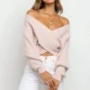 PUP14 Langton Knit Sweater - Blush
