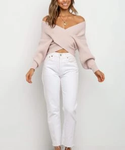 PUP14 Langton Knit Sweater - Blush