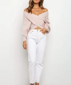 PUP14 Langton Knit Sweater - Blush