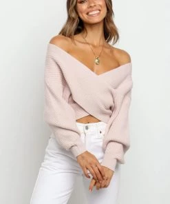 PUP14 Langton Knit Sweater - Blush