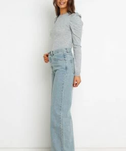 PUP3 Lapham Knit Sweater - Grey Clothing