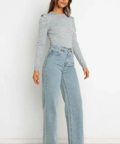 PUP3 Lapham Knit Sweater - Grey Clothing