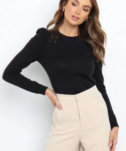 PUP3 Lapham Knit Sweater - Black