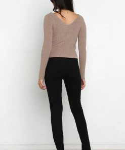 PUP30 Layah Knit Sweater - Mocha