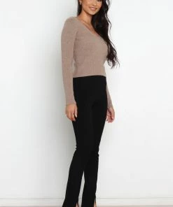 PUP30 Layah Knit Sweater - Mocha