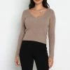PUP30 Layah Knit Sweater - Mocha
