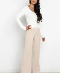 PUP30 Layah Knit Sweater - White