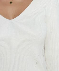 PUP30 Layah Knit Sweater - White