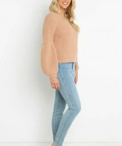 PUP14 London Knit Sweater - Camel