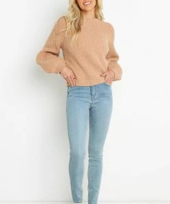 PUP14 London Knit Sweater - Camel