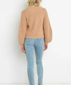 PUP14 London Knit Sweater - Camel