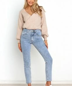 PUP14 Lucy Knit Sweater - Beige