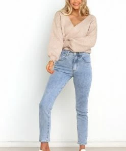 PUP14 Lucy Knit Sweater - Beige