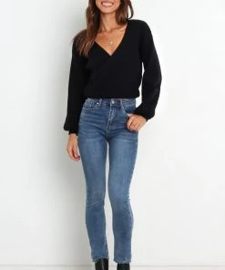 PUP14 Clothing Lucy Knit Sweater - Black