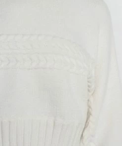 PUP14 Luna Knit Sweater - White For The Bride