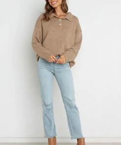 PUP14 Lune Knit Sweater - Brown