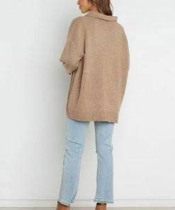 PUP14 Lune Knit Sweater - Brown