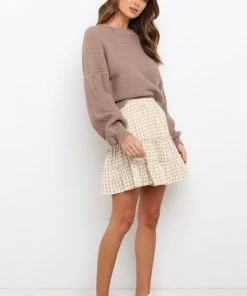 PUP52 Magnus Knit Sweater - Mocha Clothing