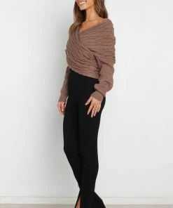 PUP4 Clothing Manny Knit Sweater - Chocolate