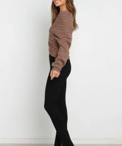 PUP4 Clothing Manny Knit Sweater - Chocolate