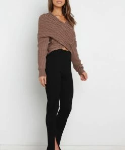 PUP4 Clothing Manny Knit Sweater - Chocolate