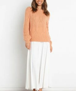 PUP4 Clothing Maripa Knit Sweater - Orange