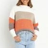 PUP8 Bump Friendly Mariyah Knit Sweater - Rust