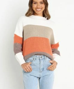 PUP8 Bump Friendly Mariyah Knit Sweater - Rust