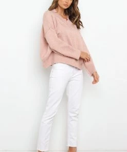 PUP8 Marny Knit Sweater - Pink Clothing